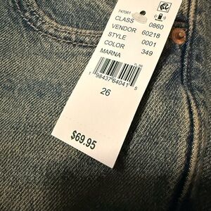 Blue Denim Jeans PacSun boot cut size 26 NWT
